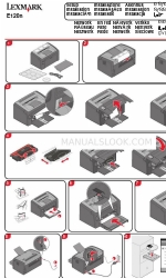 Lexmark 120n - E B/W Laser Printer Configurazione e installazione