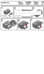 Lexmark 120n - E B/W Laser Printer Manual de instalación