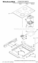 KitchenAid KESS908SPB02 Lista de piezas