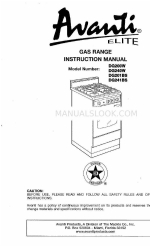 Avanti DG201BS Instruction Manual