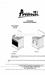 Avanti GR-24BG Instruction Manual