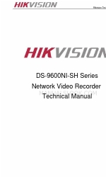 HIKVISION DS-9600NI-SH Series Panduan Teknis