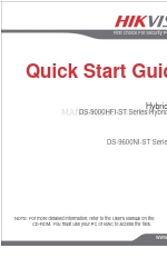 HIKVISION DS-9600NI-ST Series Manuale di avvio rapido