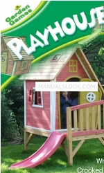 Garden Games Playhouses Whacky & Crooked Tower Manuale di istruzioni