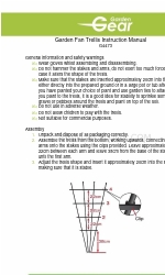 Garden Gear G4473 Manual de instruções