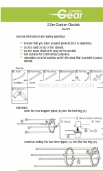 Garden Gear G4476 Manuale