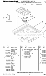 KitchenAid KGRS205TWH5 Teileliste