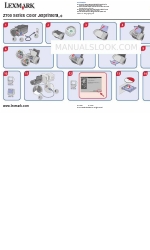 Lexmark 20M0000 - Z 735 Color Inkjet Printer Manual rápido