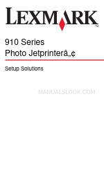 Lexmark 21B0800 - P915 Color Inkjet Printer Solusi Pengaturan