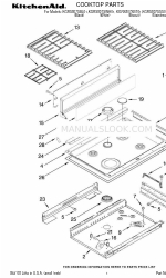 KitchenAid KGRS807SBL01 Teileliste