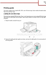 Lexmark 21Z0294 - C 935dttn Color Laser Printer 인쇄 매뉴얼