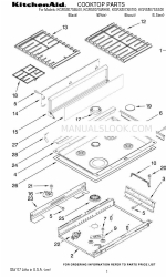 KitchenAid KGRS807SWH00 Onderdelenlijst