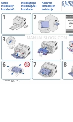 Lexmark 22S0200 - E 232 B/W Laser Printer Pengaturan