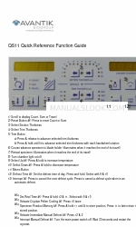 Avantik QS11 Quick Reference Manual