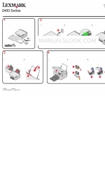 Lexmark 2400 Series Lembar Pengaturan