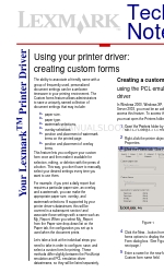 Lexmark 2480 - Forms Printer B/W Dot-matrix Nota técnica