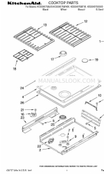 KitchenAid KGSS907SBL00 부품 목록