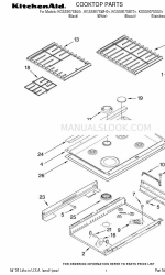 KitchenAid KGSS907SBL01 Перелік деталей