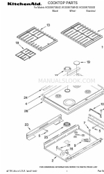 KitchenAid KGSS907SBL02 Список деталей