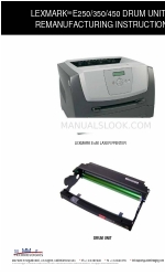 Lexmark 250d - E B/W Laser Printer Manual de instrucciones