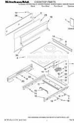 KitchenAid KWES807SSS02 Teileliste