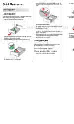 Lexmark 25A0452 - C 736dtn Color Laser Printer クイック・リファレンス