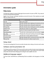 Lexmark 25C0350 - C 734n Color Laser Printer Manual de información