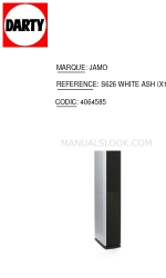 JAMO Studio 600 Series Instructions Manual