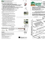 GARDEN MASTER GM3838 Instructions de montage