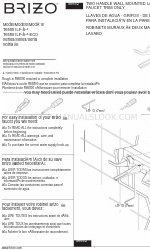 Brizo Sotria T65851LF Series Краткое руководство по эксплуатации