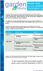 GARDEN MASTER AERATED TREATMENT SYSTEM Manual