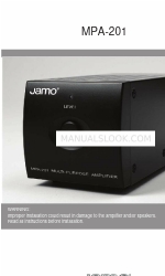JAMO MPA-201 Gebruikershandleiding