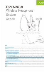 Avantree WSHT-380 Panduan Pengguna