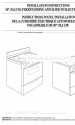 KitchenAid YKERA807PC00 Manual de instrucciones de instalación