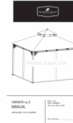 Garden Oasis HIGHLAND 10X12 GAZEBO Instrukcja obsługi