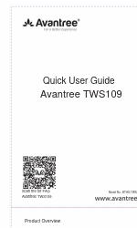 Avantree TWS109 빠른 사용 설명서