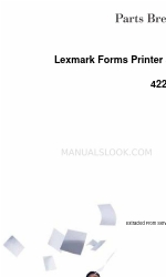 Lexmark 4227 - Forms Printer B/W Dot-matrix Ripartizione delle parti