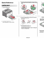 Lexmark 460dn - E B/W Laser Printer 빠른 참조