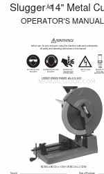 Jancy Engineering Slugger MCCS14-2 Operator's Manual