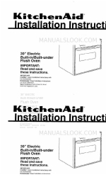 KitchenAid 4367501 Istruzioni per l'installazione