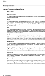 Lexmark 5022 Series Media Specifications