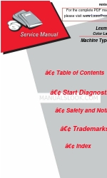 Lexmark 5024-001 Service Manual