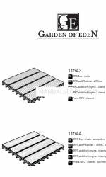 GARDEN OF EDEN 11543 매뉴얼