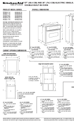 KitchenAid Architect Series II KEBS278S Размеры