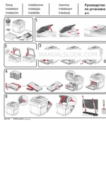 Lexmark 502n - X Color Laser Setup Sheet