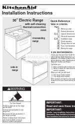 KitchenAid Convection Oven Panduan Petunjuk Instalasi