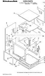 KitchenAid IMPERIAL KEBI141YBL4 パーツリスト