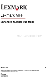 Lexmark 544dtn - X Color Laser Посібник користувача