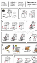 Lexmark 560n - X Color Laser Lembar Pengaturan