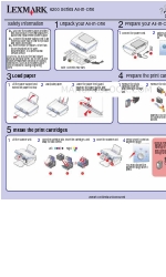 Lexmark 6200 Series Schnellstart-Handbuch